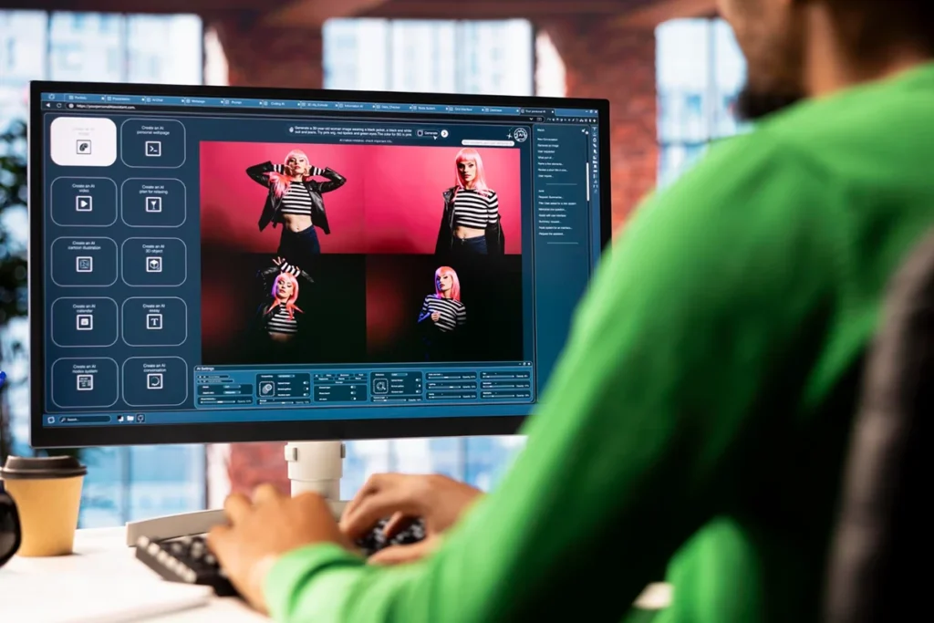 Exemplos de templates e elementos gráficos para aumentar o engajamento no Stories e Reels.